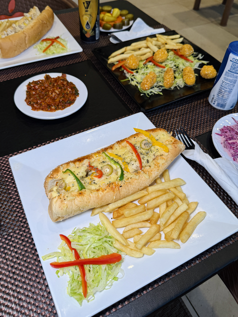 Chicken Pizza Sandwich