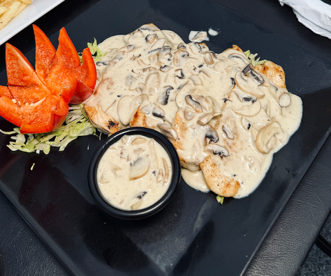 Chicken steak with Mushroom