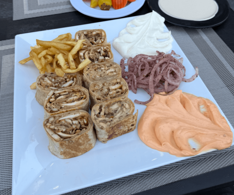 Mixed Arabic (with mozarella)