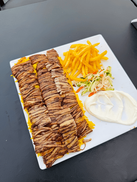 Beef Fattah Shawarma